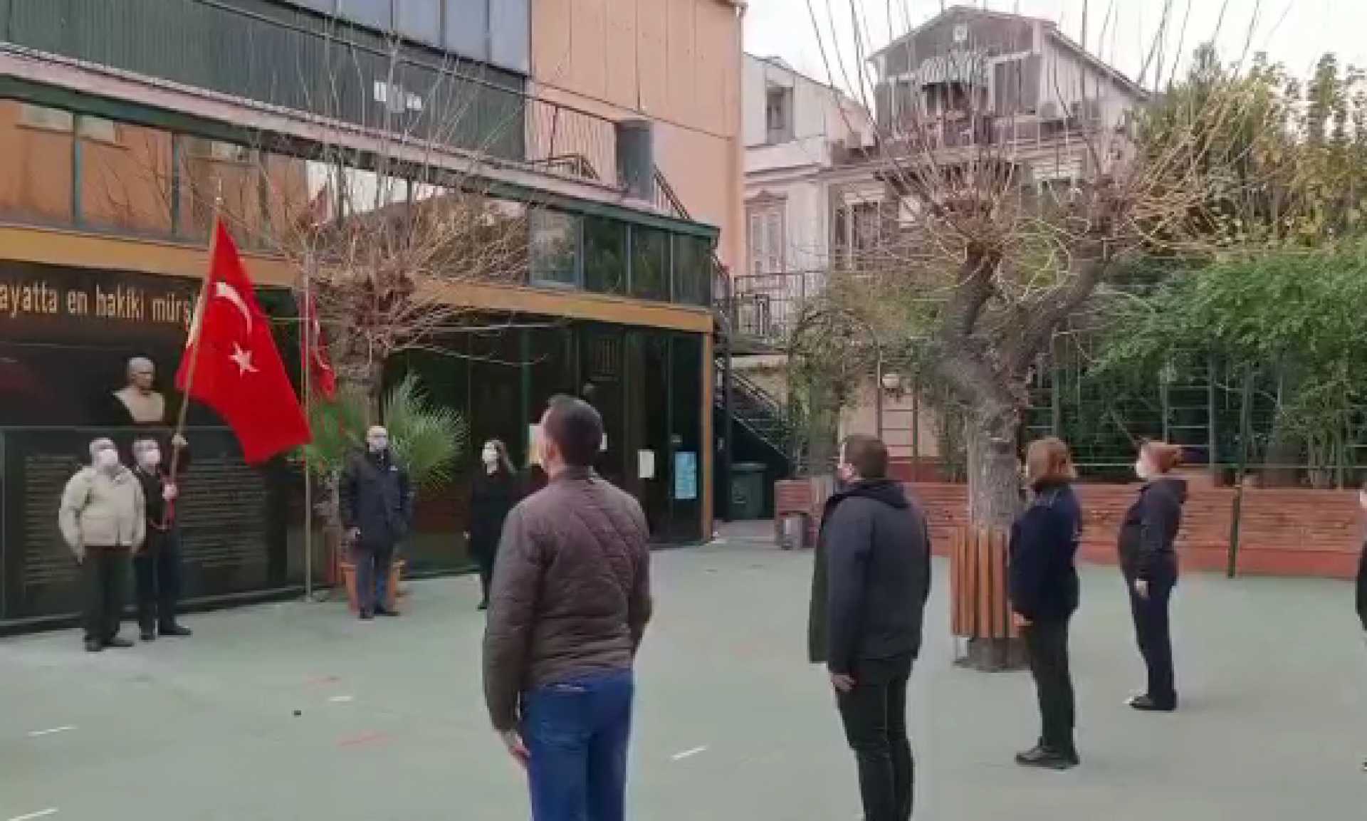 11 Ocak 2021 Bayrak Töreni